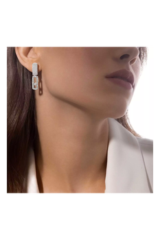Imperial Move LM Earrings in White Gold
