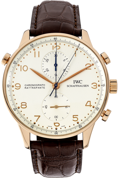 Portuguese Chronograph Rattrapante Rose Gold Manual