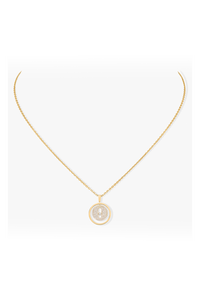 Lucky Move Pavé Pendant in Yellow Gold