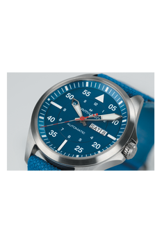 Khaki Aviation Pilot Day Date Auto -  Air-Glaciers Edition