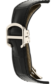 Santos Dumont Skeleton White Gold Manual