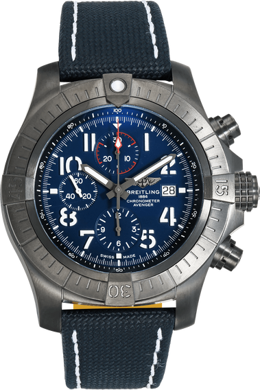 Super Avenger Chronograph Night Mission DLC Titanium Automatic