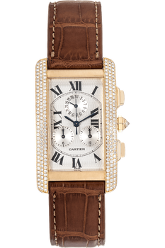 Tank Americane Chronograph Yellow Gold Quartz
