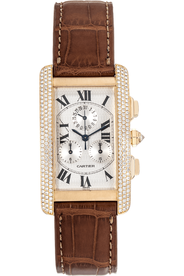 Tank Americane Chronograph Yellow Gold Quartz