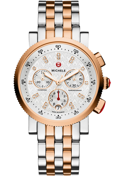 Michele best sale rose gold