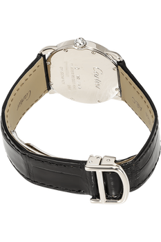 Ronde Louis Cartier White Gold Quartz