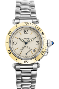 Pasha Diver Power Reserve Yellow Gold and Stainless Steel Automatic
