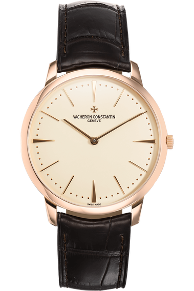 Patrimony Grand Taille Rose Gold Manual