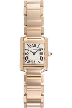 Tank Francaise Rose Gold Quartz