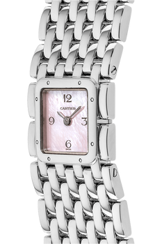 Panthere Ruban Stainless Steel Quartz