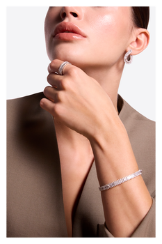 Baguette Love Bangle