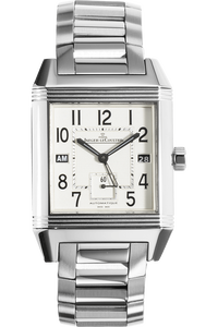 Reverso Squadra Hometime Stainless Steel Automatic