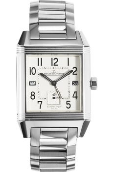Reverso Squadra Hometime Stainless Steel Automatic