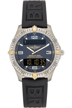 Aerospace Yellow Gold and Titanium Quartz
