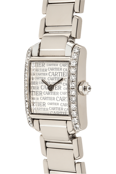 Tank Francaise White Gold Quartz