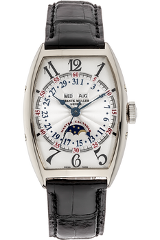 Master Calendar White Gold Automatic