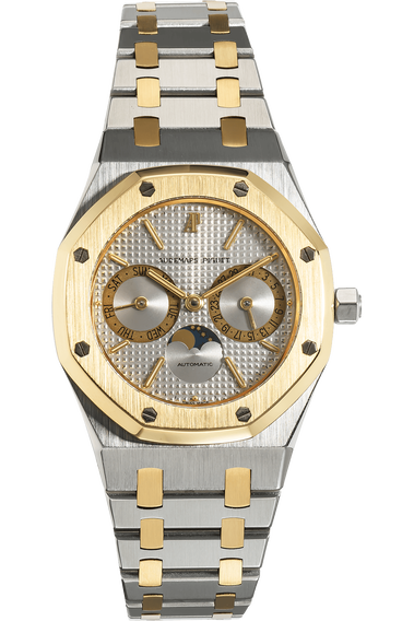 Royal Oak Day-Date Moonphase Yellow Gold and Stainless Steel Automatic