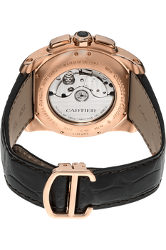 Calibre de Cartier Chronograph Rose Gold Automatic