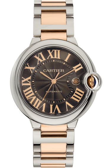 Ballon Bleu Rose Gold and Stainless Steel Automatic