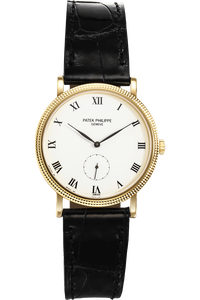 Calatrava Reference 3919 Yellow Gold Manual
