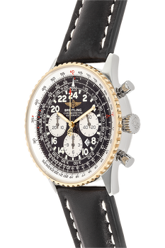Navitimer Cosmonaute Yellow Gold and Stainless Steel Automatic