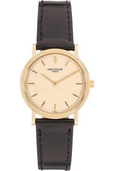 Pre Owned Patek Philippe Calatrava Reference 3992 Yellow Gold Automatic