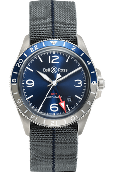 BR V2-93 GMT Stainless Steel Automatic