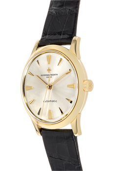 Round Circa 1960s Yellow Gold Automatic
