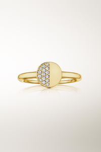 B Dimension Ring 0.08 ct.