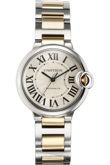 Ballon Bleu Yellow Gold and Stainless Steel Automatic
