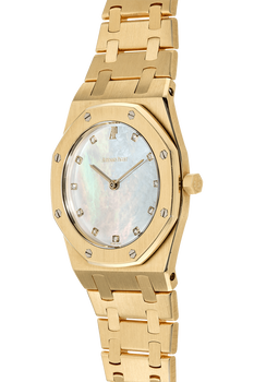 Royal Oak Yellow Gold Quartz