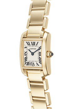 Tank Francaise Yellow Gold Quartz