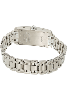 Tank Americaine White Gold Quartz