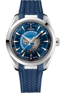 Seamaster Aqua Terra 150M Co‑Axial Master Chronometer GMT Worldtimer 43 MM