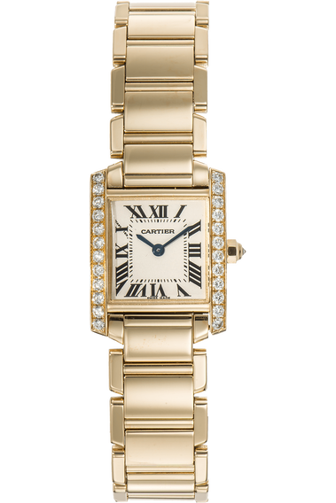 Tank Francaise Yellow Gold Quartz