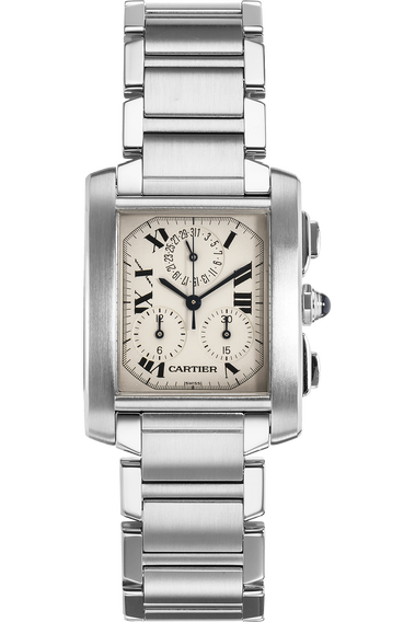 Tank Francaise Chronograph Stainless Steel Quartz