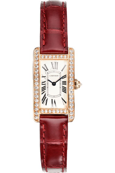 Tank Americaine Rose Gold Quartz