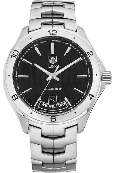 Link Calibre 5 Day-Date Stainless Steel Automatic