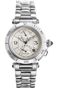 Pasha GMT Power Reserve Stainless Steel Automatic