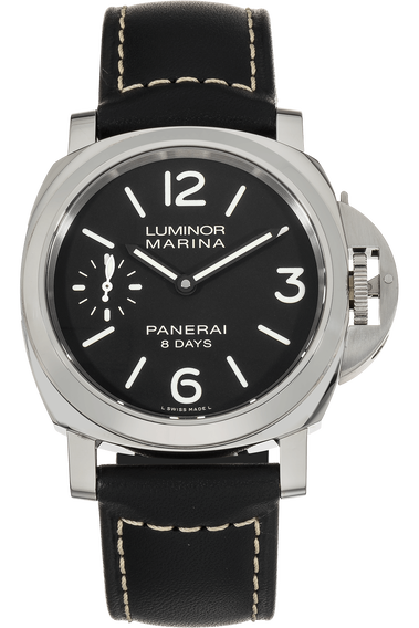 Luminor Marina 8 Days Stainless Steel Manual
