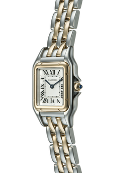 Panthere Yellow Gold and Stainless Steel Quartz