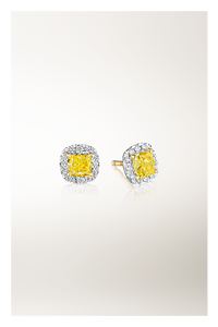 Joy Yellow Diamonds Studs 1.49 ct.
