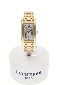 Tank Americaine Yellow Gold Quartz