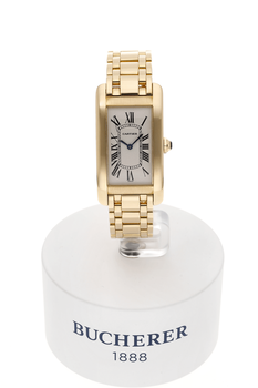 Tank Americaine Yellow Gold Quartz