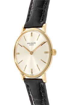 Calatrava Reference 3468 Circa 1960s Yellow Gold Manual
