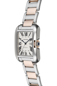 Tank Anglaise XL Rose Gold and Stainless Steel Automatic