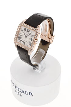 Santos Dumont Rose Gold Quartz