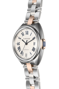 Cle de Cartier Rose Gold and Stainless Steel Automatic