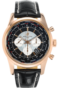 Transocean Unitime Chronograph Rose Gold Automatic