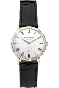 Calatrava Reference 7119 White Gold Manual